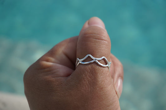 Ocean wave ring