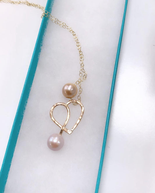Breast cancer awareness necklace